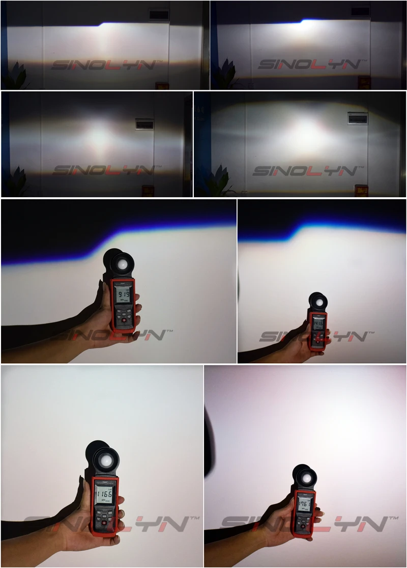 Sinolyn Bi-xenon H4 H7 HID Мини проектор фары линзы 2,5 ''7,1 WST линзы для автомобилей Аксессуары модифицированное использование H1 ксеноновая лампа