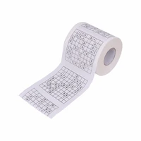 durable sudoku su printed tissue paper toilet roll paper good puzzle game health sanitary paper toilet tissue