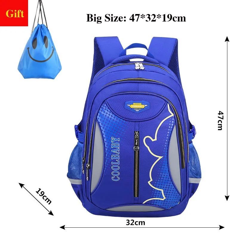 2018 Новый Школьные ранцы для Обувь мальчиков основной Средняя школа милый рюкзак
