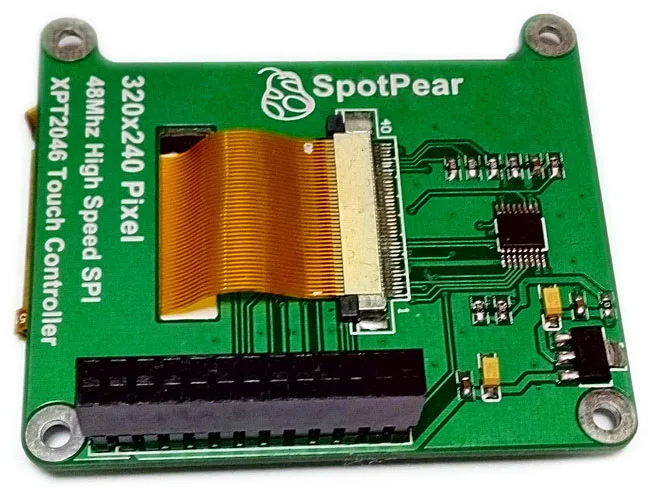 Raspberry pi lcd 2,4 дюймов сенсорный экран, 48 МГц высокоскоростной ЖК-дисплей smart, чем raspberry pi 3,5 дюймов сенсорный ЖК-экран