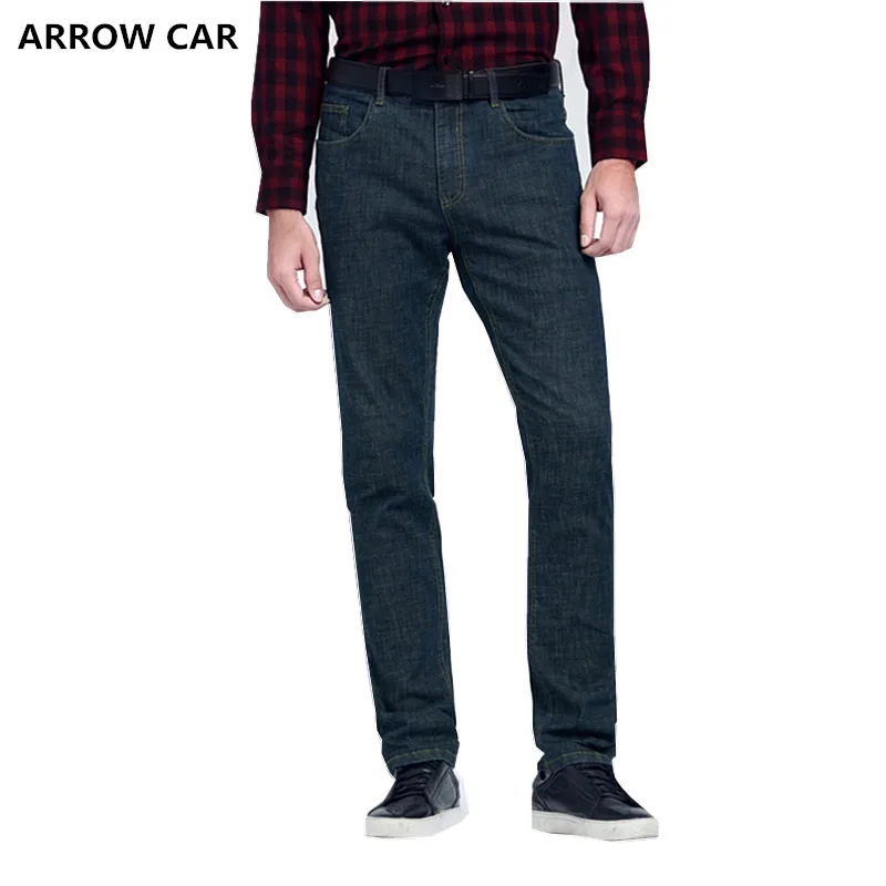 Мужские модные повседневные джинсы ARROW CAR классические прямые для молодежи Осень