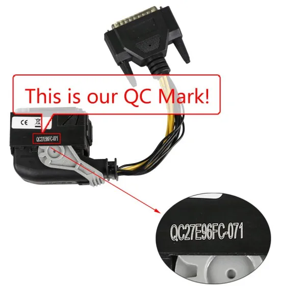 ECU тестовый Адаптер для Benz-ECU Daptor инструмент работа с MB ключ OBD2 /VVDI