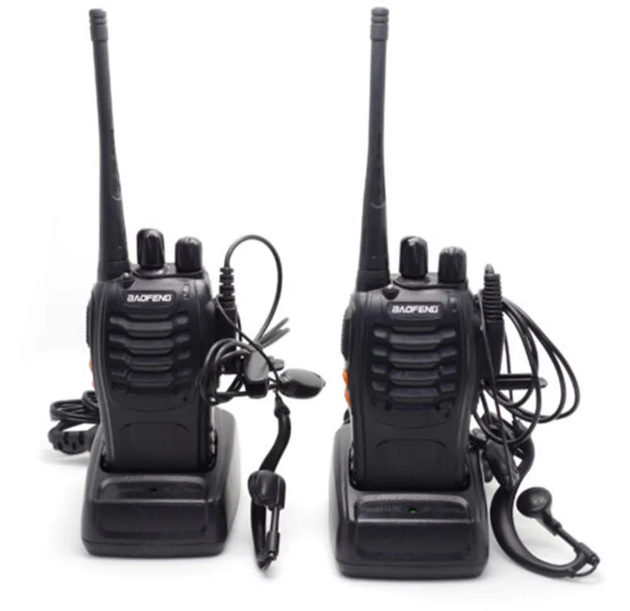 2 pcs baofeng bf-888s walkie talkie uhf400-470mhz hamportatilcb radio comunicador 888 s transceptor | Мобильные телефоны и