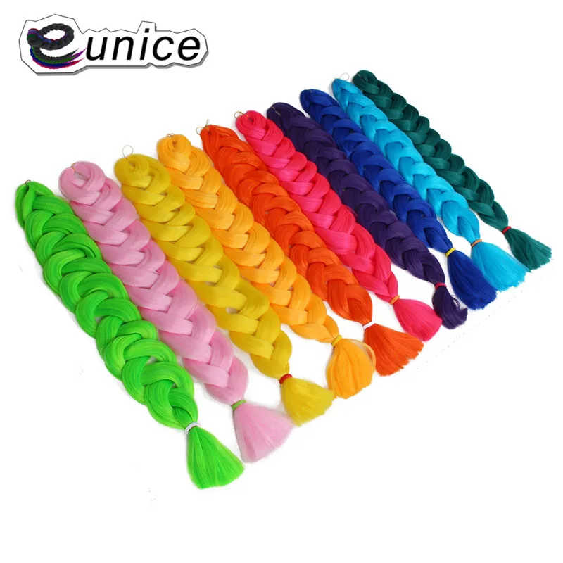 Eunice Blonde 613 пучки волос огромные косички объемные синтетические волосы африканские плетение волос стиль крючком волосы для наращивания