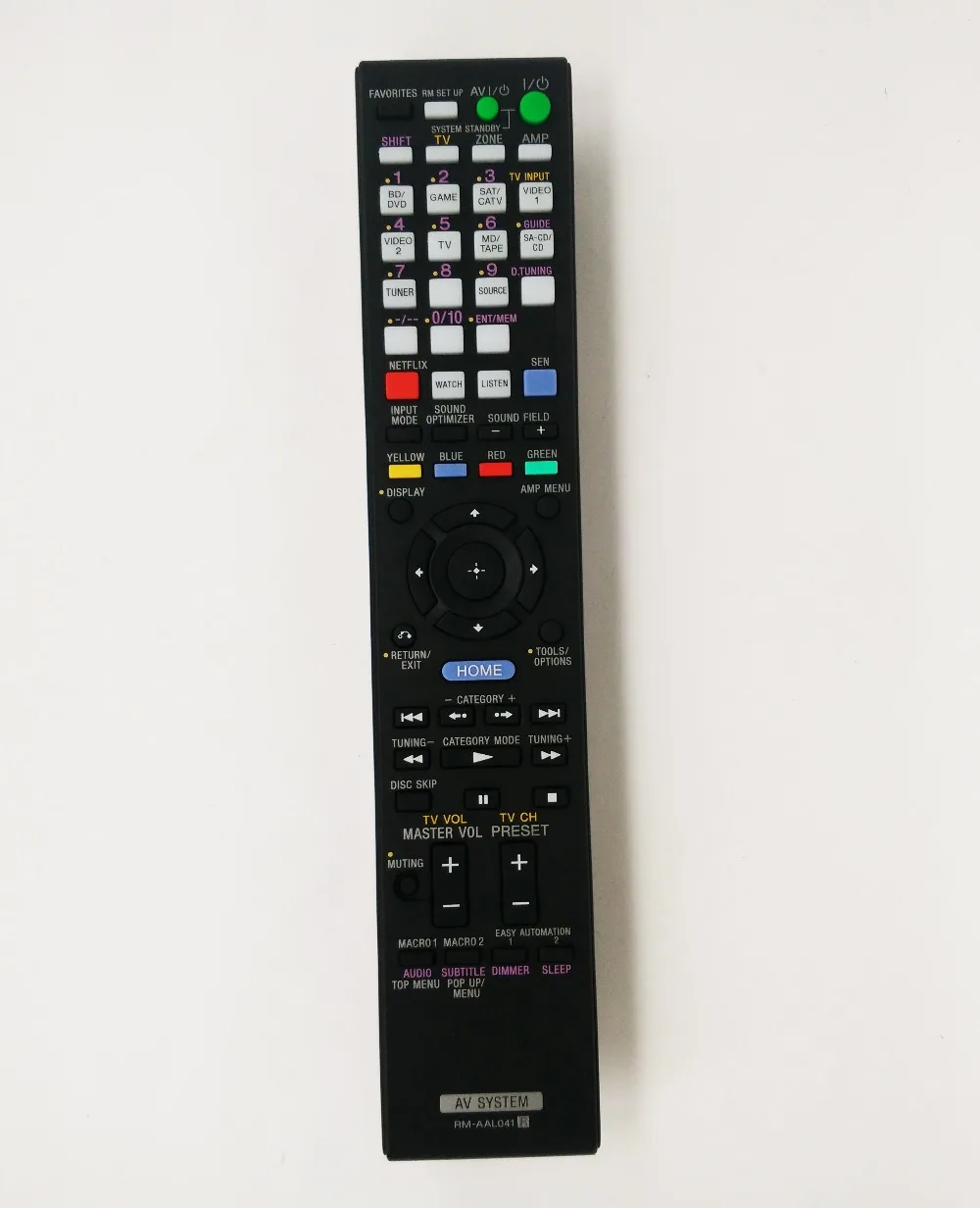 Оригинальный Для sony RM-AAL041 AV системы дистанционного управления STR-DA3700ES