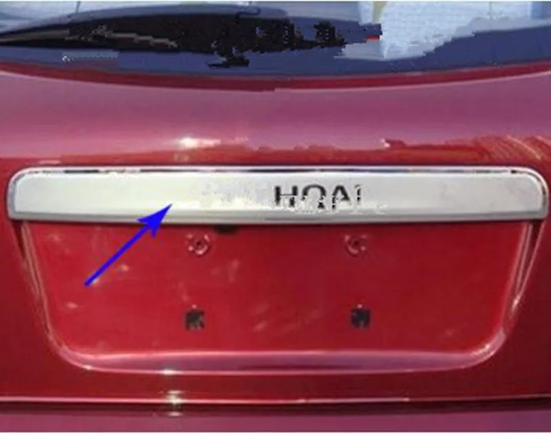 Для NISSAN QASHQAI J10 нержавеющая сталь крышка багажника задняя дверная ручка Накладка 2008 2009 2010 2011 2012 2013