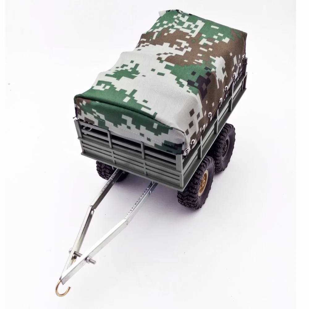 JJRC WPL B16 B24 B36 4/6WD военный грузовик подвеска 4 колесный прицеп обновление DIY