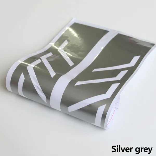Silvergrey 507 стильная Виниловая наклейка для гоночной юбки в полоску для Mercedes Benz W204 S204 Coupe C63 AMG C180 C200 C230 C280 C300 C320 - Название цвета: Silvergrey