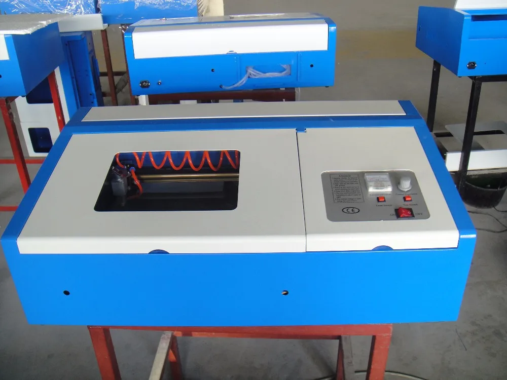 Free Shipping Version KT-3020 Laser Co2 40W CNC Laser Cutting Machine Laser Engraving Machine P1 configuration enlarge