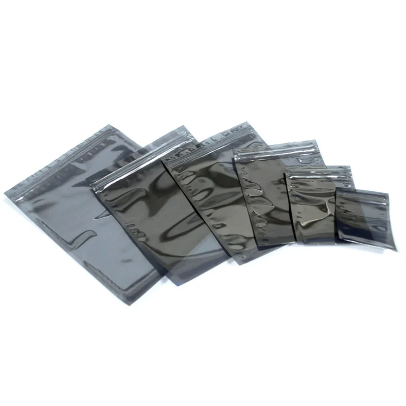 Антистатический алюминиевый пакет для хранения 100 шт./лот перезаряжаемый
