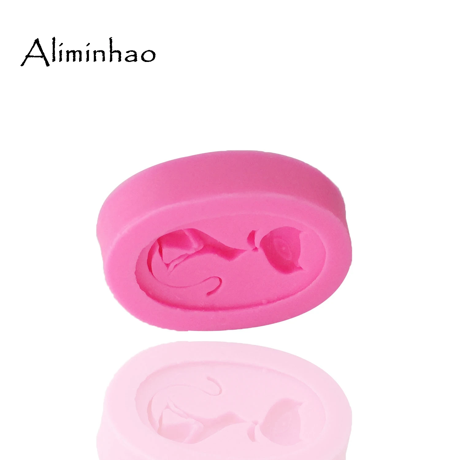 B0905 Mini Cat DIY Resin Clay Soap Mold Silicone mold chocolate fondant cake decorating tools Flexible | Дом и сад