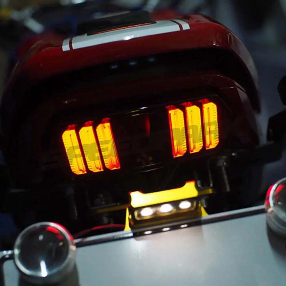 Задний фонарь SPEEDPARK для мотоцикла стоп-сигналы интегрированный светодиодный