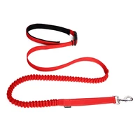 hand free multipurpose retractable nylon dog leash reflective running walking dog training leash