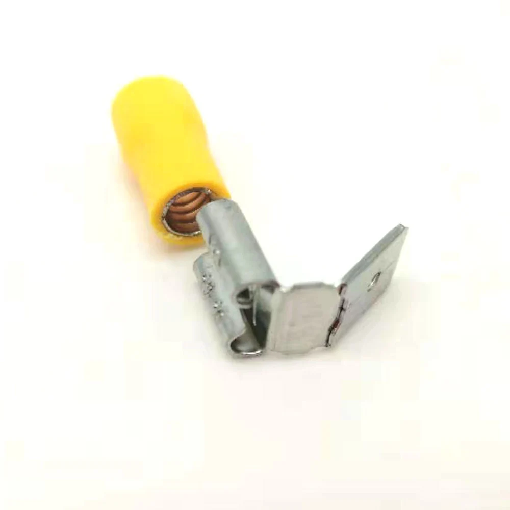 2 шт. 12-10 AWG полуизолированные свинка задняя Лопата электрические быстроразъемные