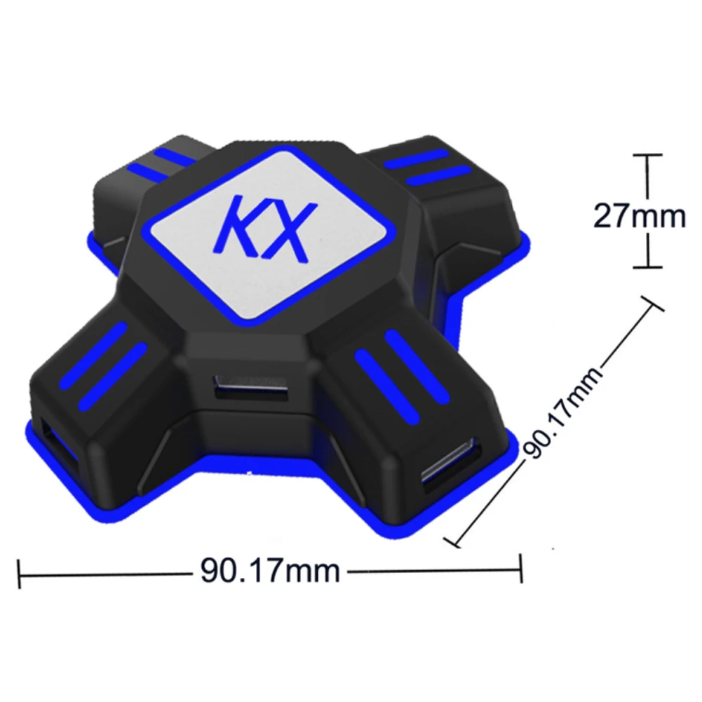 KX USB игровые контроллеры адаптер видео игровая клавиатура переходник для мыши для переключателя/Xbox one/PS4/PS3