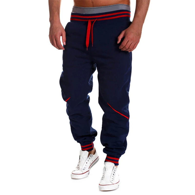 2017 Горячие мужские джоггеры спортивная одежда повседневные свободные длинные