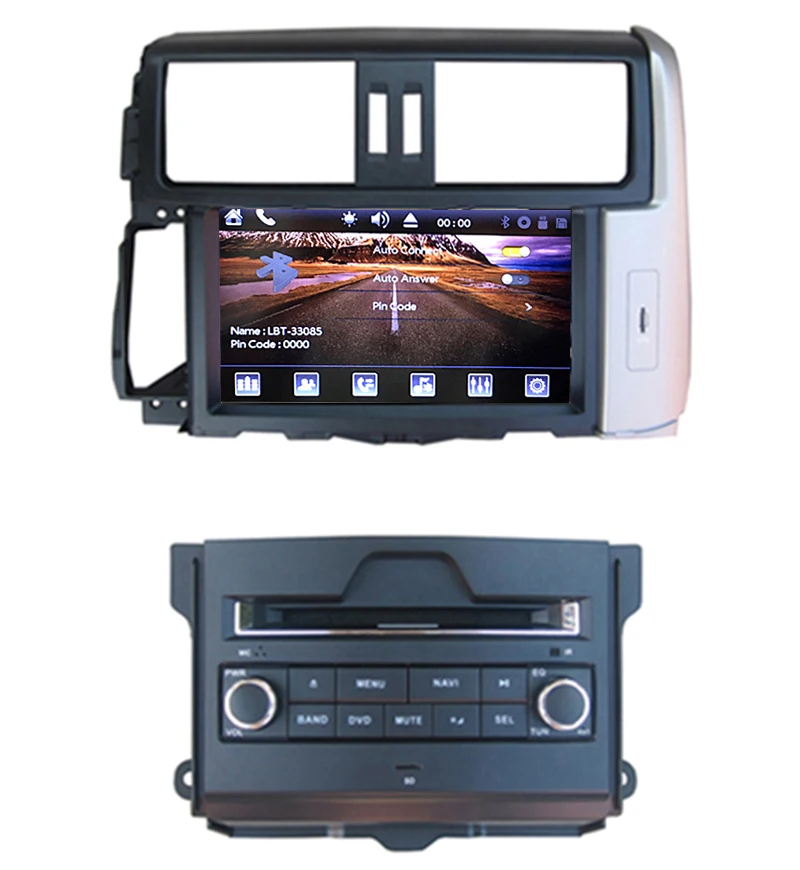 8 &quotАвтомобильный dvd плеер с GPS (opt) аудио Радио стерео USB/SD AUX BT/TV автомобильный