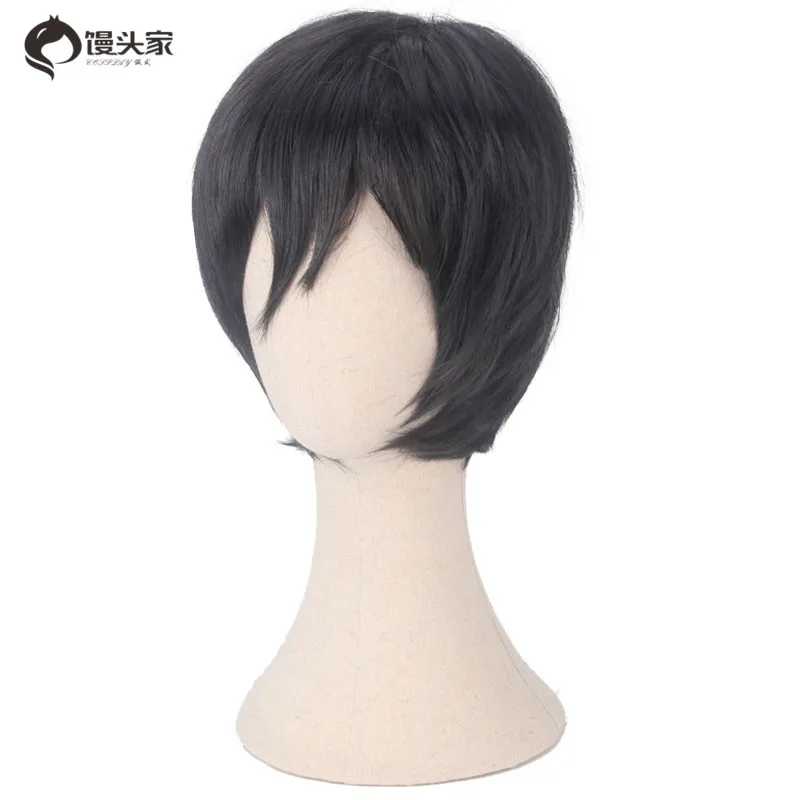 DARLING in the FRANXX Code 016 HIRO парик для косплея черные короткие прямые синтетические