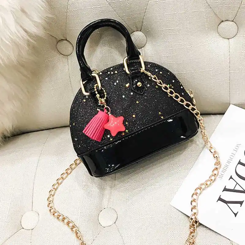 Сумки с пайетками для маленьких девочек сумка принцессы через плечо мини-сумка