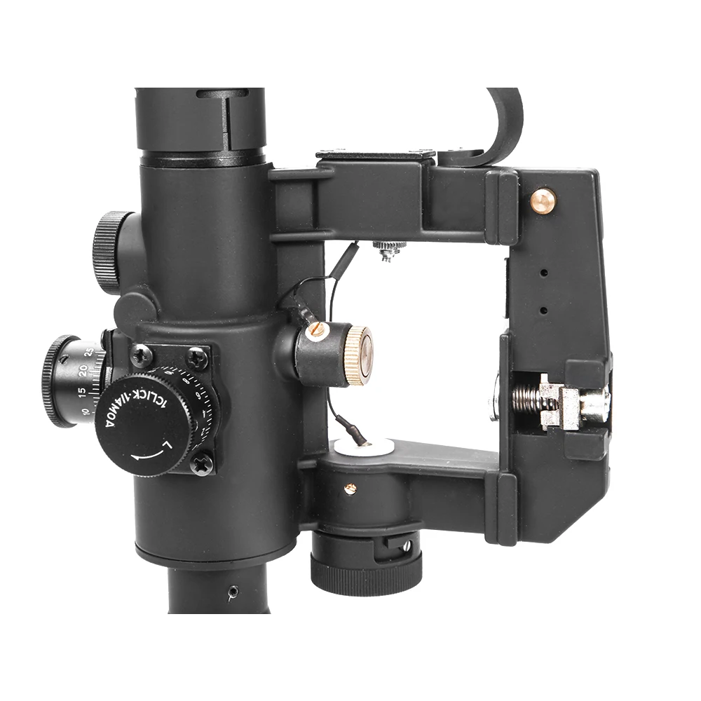Тактический прицел LUGER SVD Dragunov Optics 4x26 красный с подсветкой красной точкой для