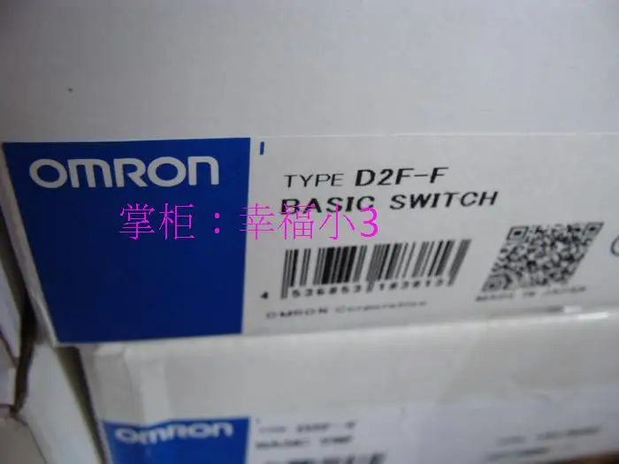 10 шт./лот 100% оригинал сделано в Японии OMRON D2F-F мышь Кнопка Микро переключатель