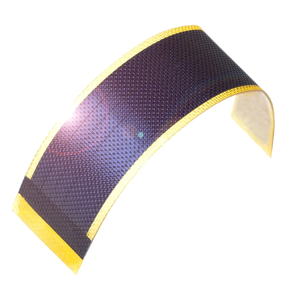 Pces Filme Fino Painel Solar Célula Pequena Bateria Flexível Fotopoltaiczne Crianças Ciência Placa Fotovoltaica Panneau Solaire 0.5w1.5v 5