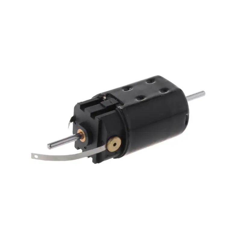 DC 12 V 24 микро ротором электродвигатель постоянного тока двойной вал DIY Компоненты