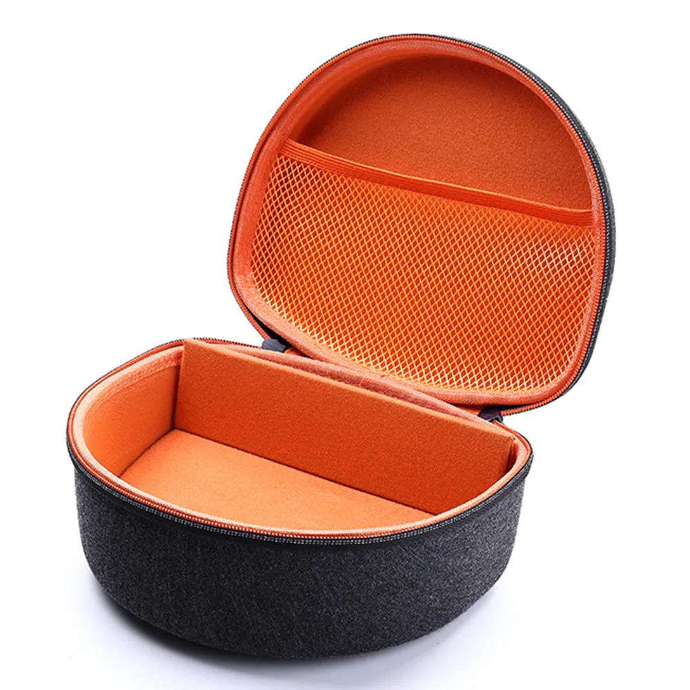 Gray orange Жесткий чехол EVA для sony 1000XM3 1000XM2 H900N Беспроводная коробка для наушников для sony MDR1000X, MDR100ABN, MDR100AAP наушников - Цвет: Gray orange