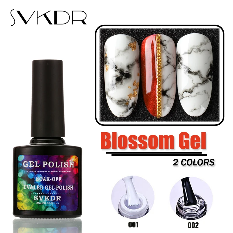 SVKDR 10 мл Blossom УФ гель лак для ногтей DIY Цветы наклеивания на ногти дизайн
