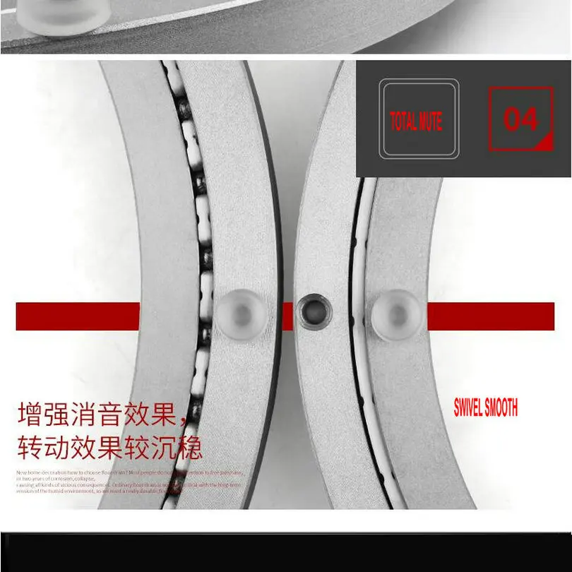 Продвинутый бесшумный проигрыватель SS M24 дюйма/60 см из алюминиевого сплава