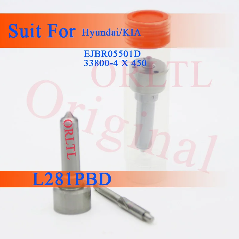 

ORLTL Diesel Fuel Nozzle L281PBD L281PRD And Injector Nozzle L 281 PBD, L 281 PRD For KIA 33800-4X450 33801-4X450 EJBR05501D