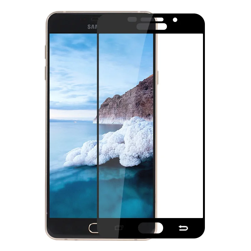 Для Samsung Galaxy A7 2016 A710 Защитная стеклянная пленка Задняя SM-A710F закаленная