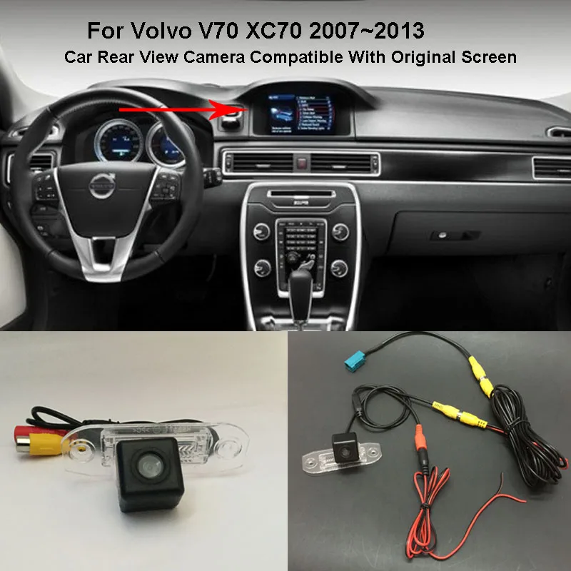 Thehotcake для Volvo V70 XC70 2007 ~ 2013 / RCA и совместимый оригинальный экран/комплекты камер