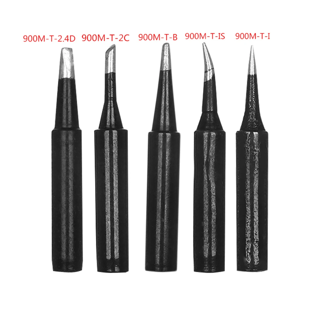 Черные бессвинцовые наконечники для паяльника 14 шт./лот JY 900M T K Hakko 936 fx888/888D SAIKE