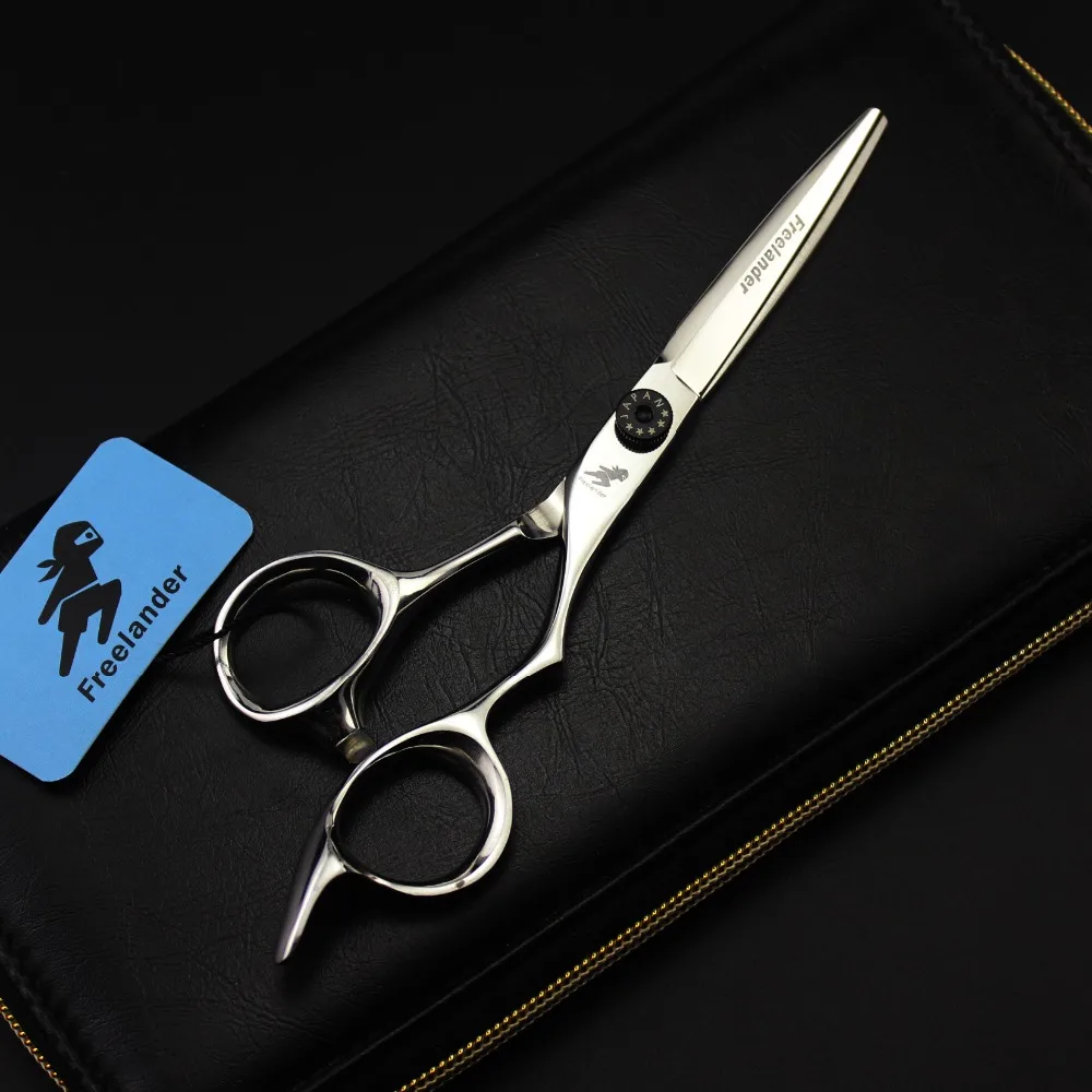 

6.0 inch flat shear tooth scissors hairdressing scissors Japan 440c Freelander hair styling tools fashion styling scissors