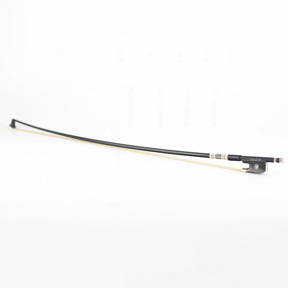 Vingopow 110 м текстурированное углеродное волокно VIOLA BOW Ebony Frog никель серебристый
