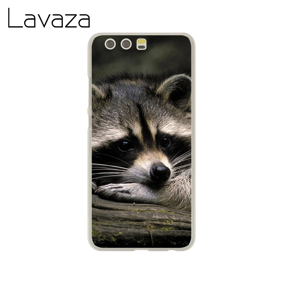 Lavaza животных енот художественный чехол для huawei Honor Note 10 играть 9i 9 8C 8X8 Lite 7X 7A 6C Pro