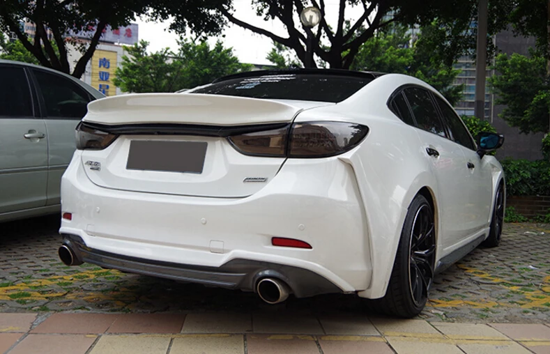 1 комплект бампера лампы для Mazda 6 задние фонари подходит для седан~ Mazda6 atenza задний фонарь дизайн светодиодные задние фары