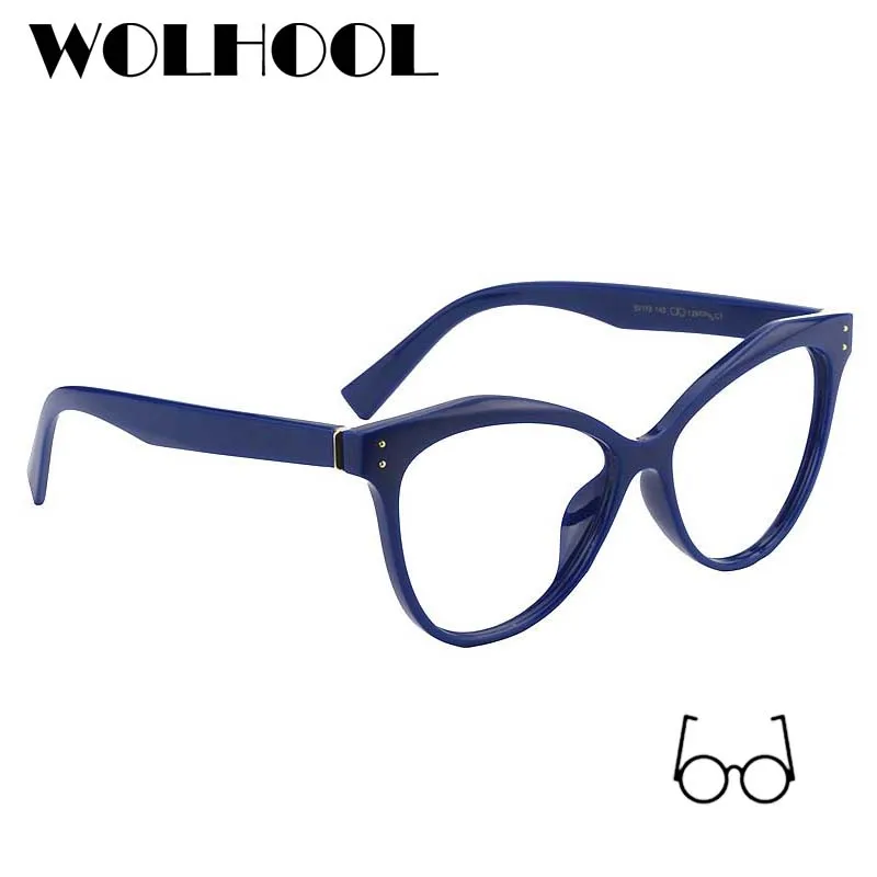 Оправа для очков в стиле кошачьи глаза оптические очки оправа женщин прозрачные