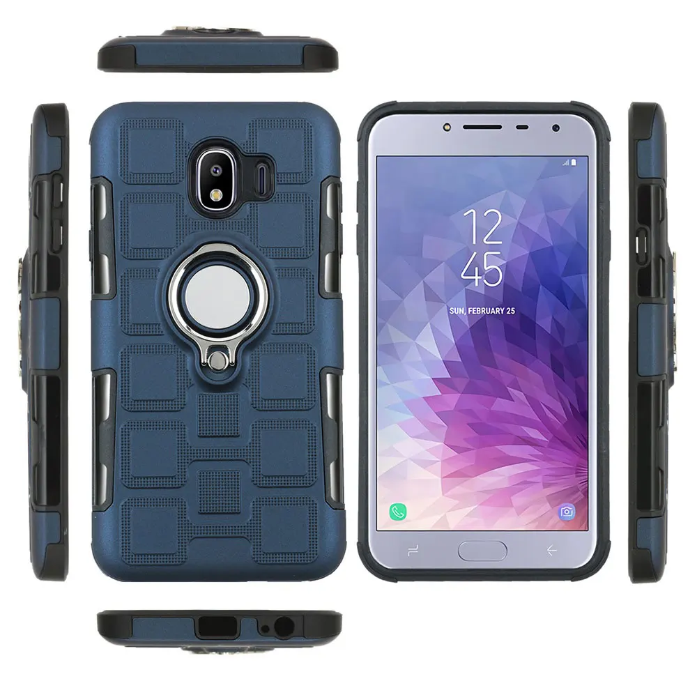 IDOOLS Luxury Hard Case for Samsung galaxy J4 2018 High Quality Armor TPU+TPU Phone Bags Cases j4 Coque |