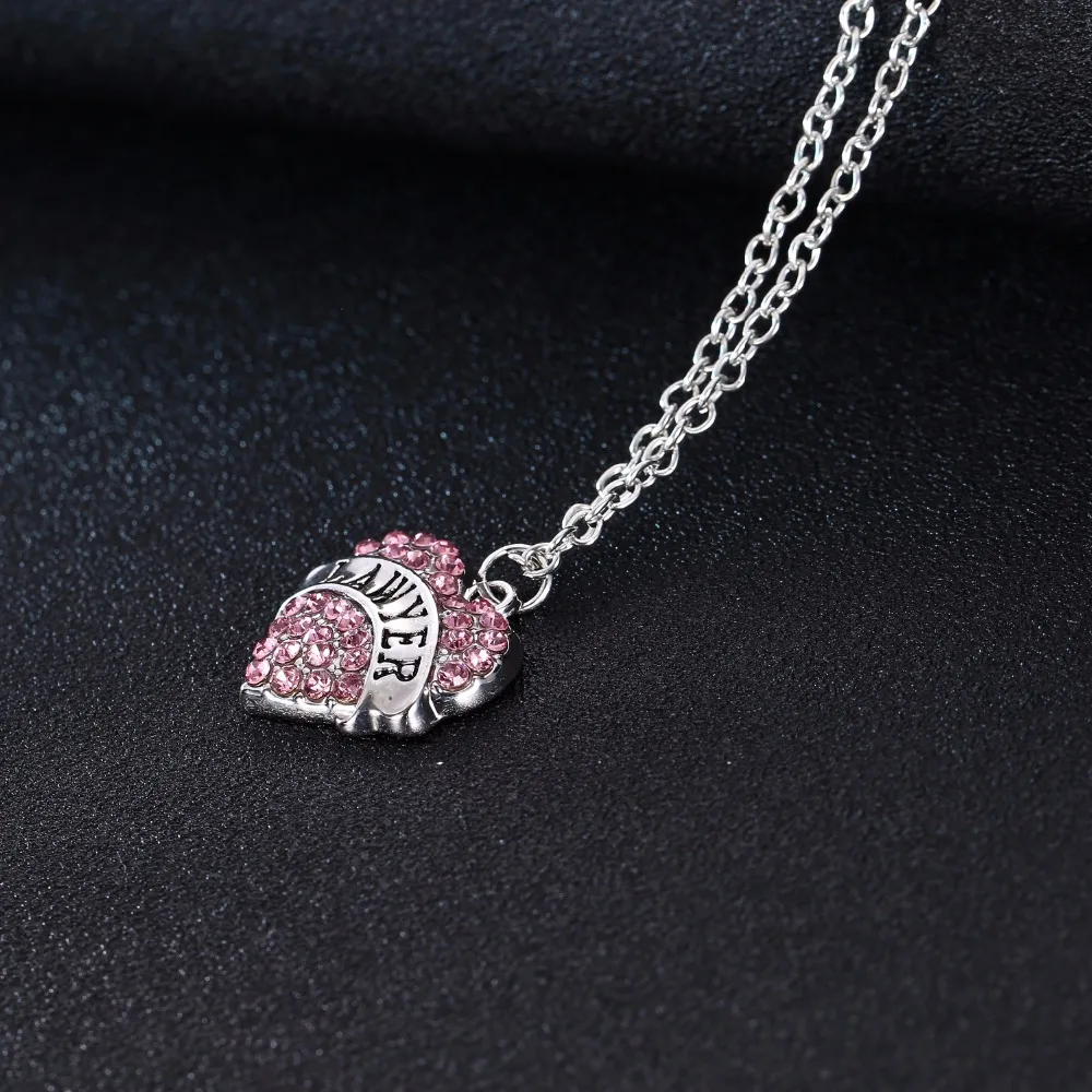 Ожерелье с подвеской в виде сердца кристаллами|necklace women|pendant necklacelove heart |