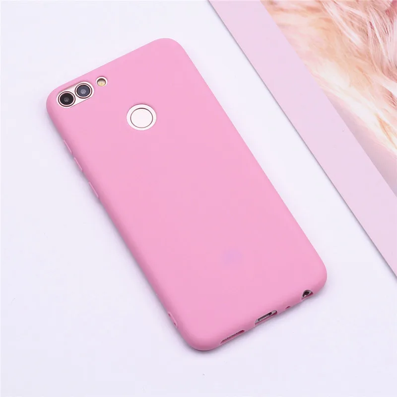Huawei P Smart чехол TPU Мягкий силиконовый прозрачный чехол конфетный чехол для телефона для huawei P Smart чехол FIG-LX1 Enjoy 7S Чехол