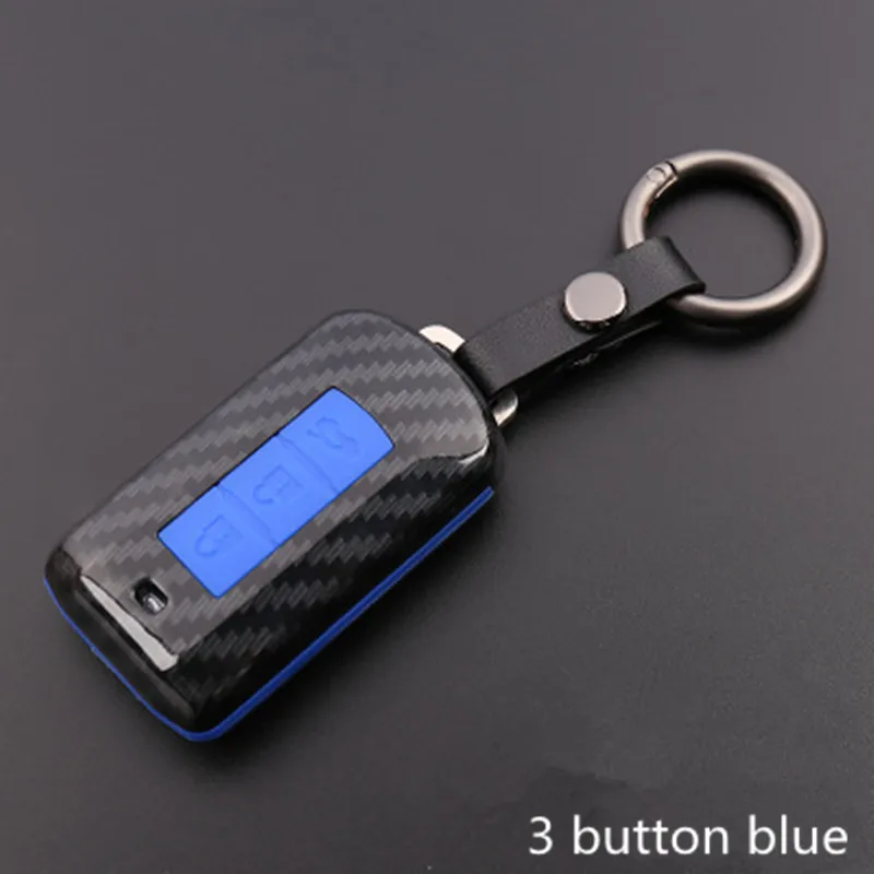 Углеродное волокно силиконовые автомобильные ключи аксессуары чехол для ключей