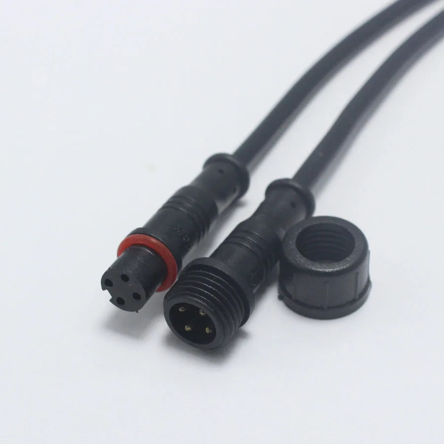 EClyxun 5 пар 4pin светодиодная лента водонепроницаемый разъем Мужской Женский DC