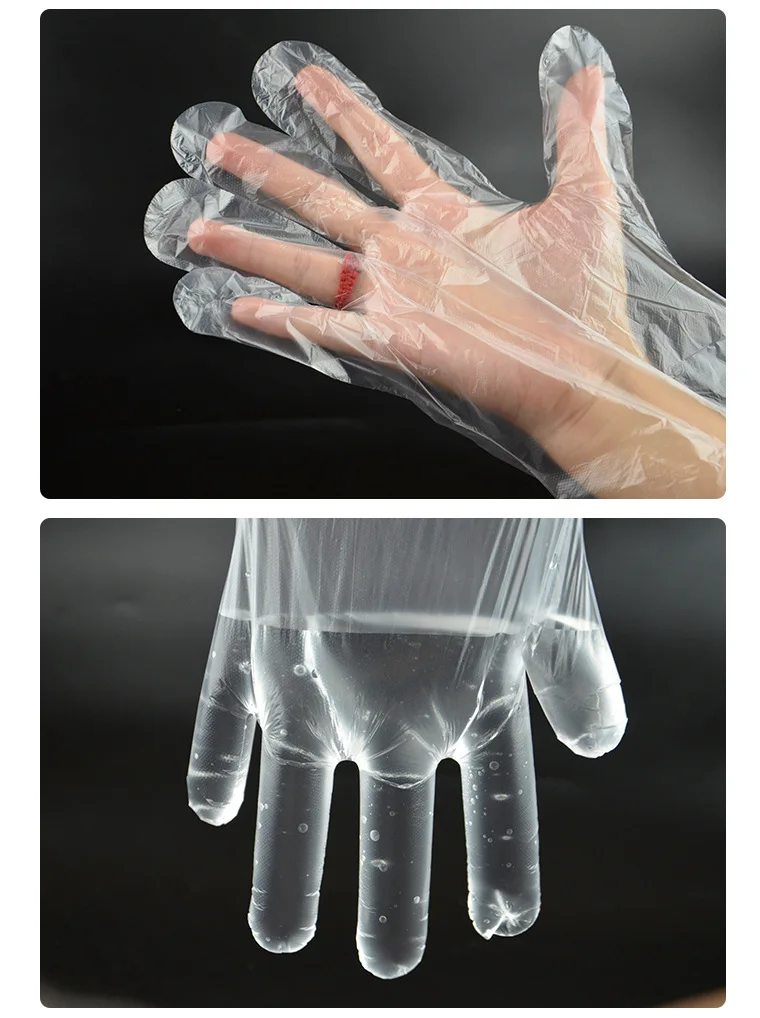 

Одноразовые перчатки, полиэтиленовые перчатки, прозрачные одноразовые гигиенические перчатки, пластиковые перчатки