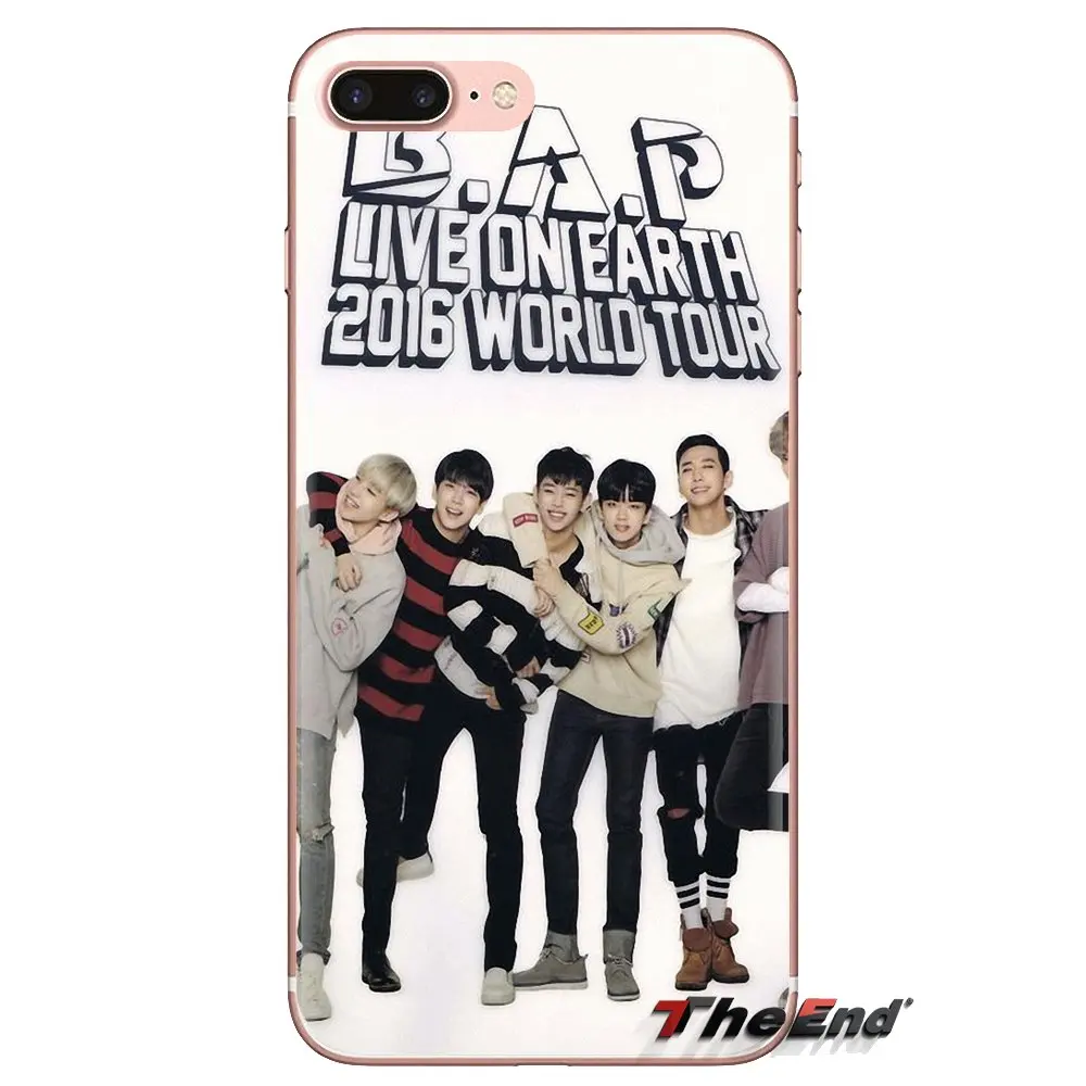 Мягкие прозрачные чехлы для Huawei G7 G8 P7 P8 P9 P10 P20 P30 Lite Mini Pro P Smart Plus 2017 2018 2019 Kpop Bap B.A.P