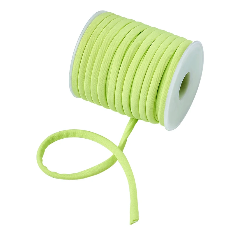 LawnGreen 20 м/рулон крошечные эластичные нейлоновые шнуры из спандекса для ювелирных изделий DIY аксессуары для изготовления ожерелья браслеты смешанных цветов - Цвет: LawnGreen