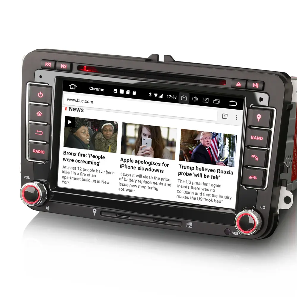 7 &quotAndroid 9 0 Pie OS автомобильный DVD Мультимедиа Навигация GPS радио для сиденья Altea