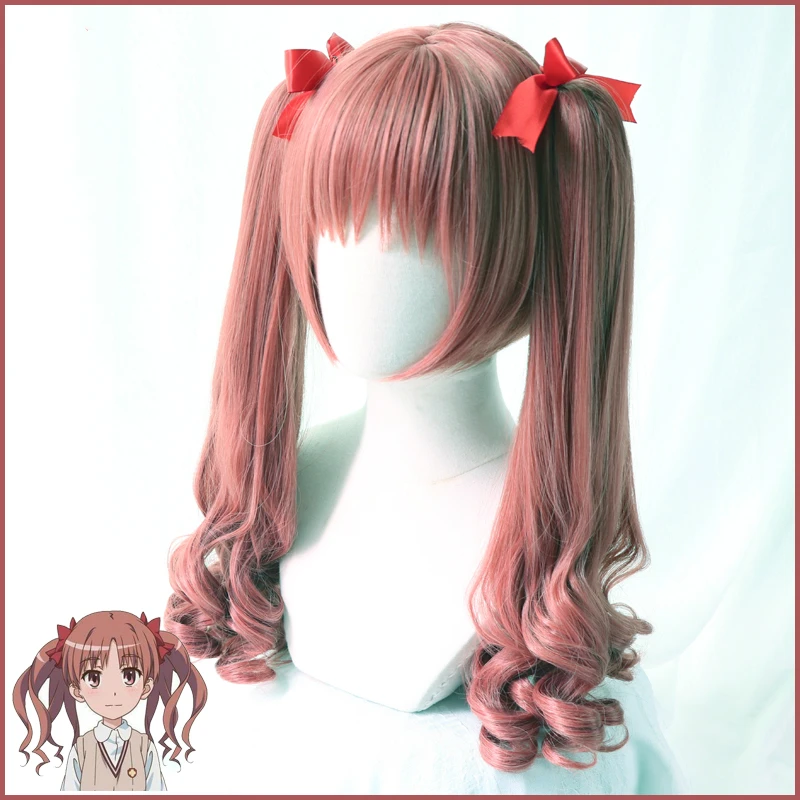 Волшебный запрещенный каталог книг 60 см Harajuku Shirai Kuroko Cospaly парик Принцесса Девочка