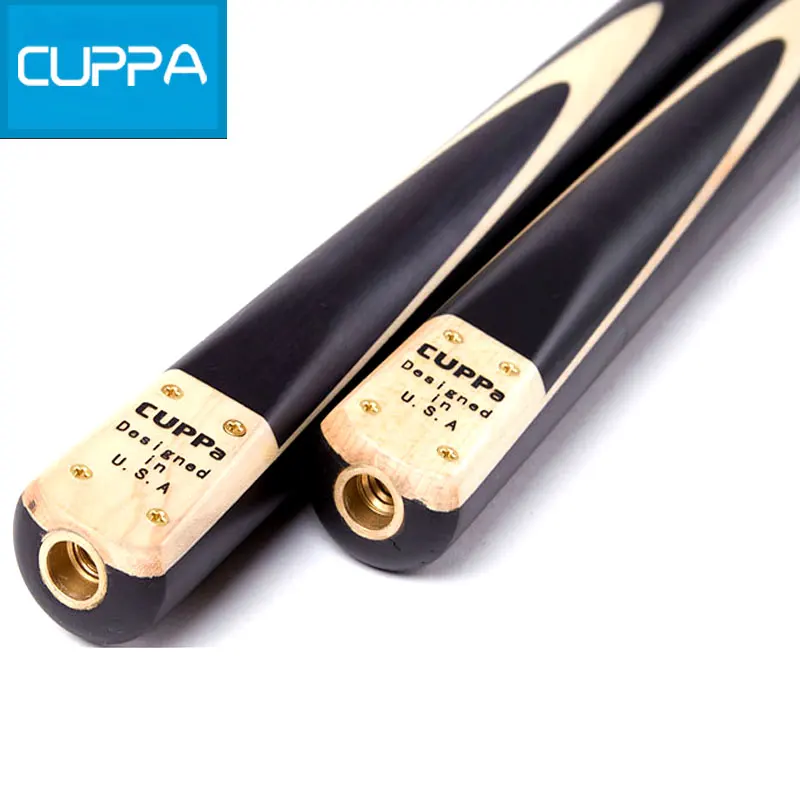 Высокое качество Cuppa Maple 3/4 снукер Cues Stick 9 8 мм наконечник со снукерным кием кейс